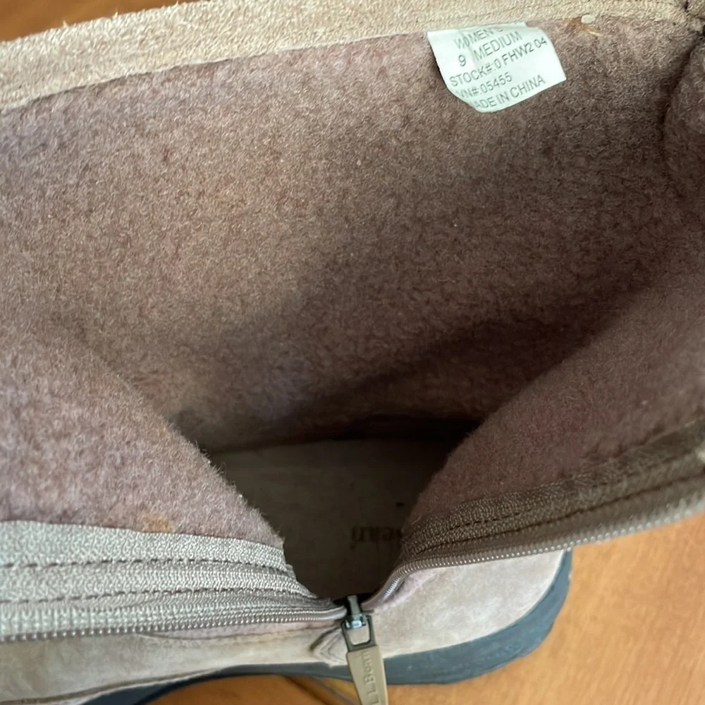 L.L. Bean bean suede